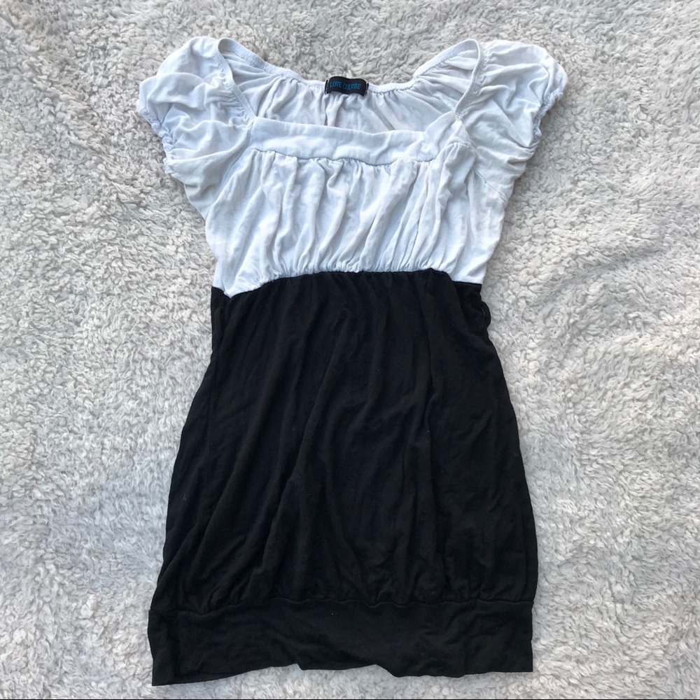 black & white shirt | love culture